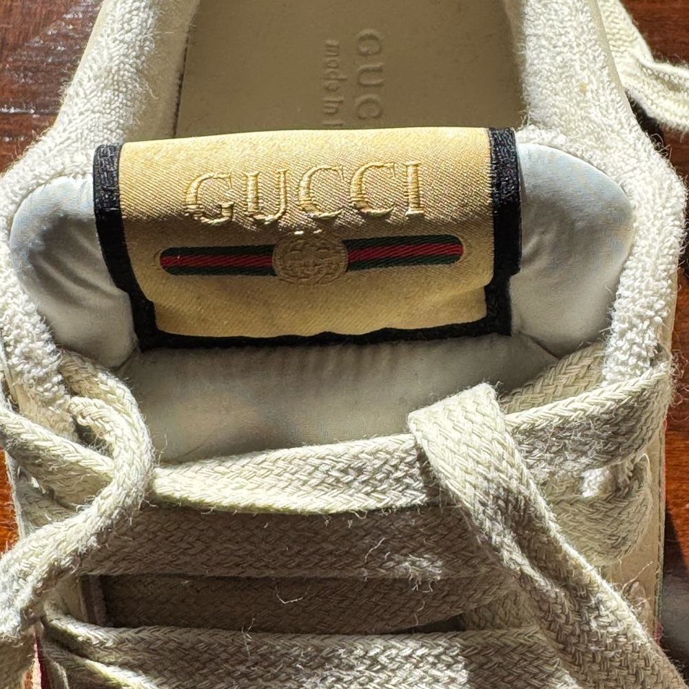 AUTHENTIC NWOT Gucci GG Crystal Screener Sneakers - Picture 10 of 16